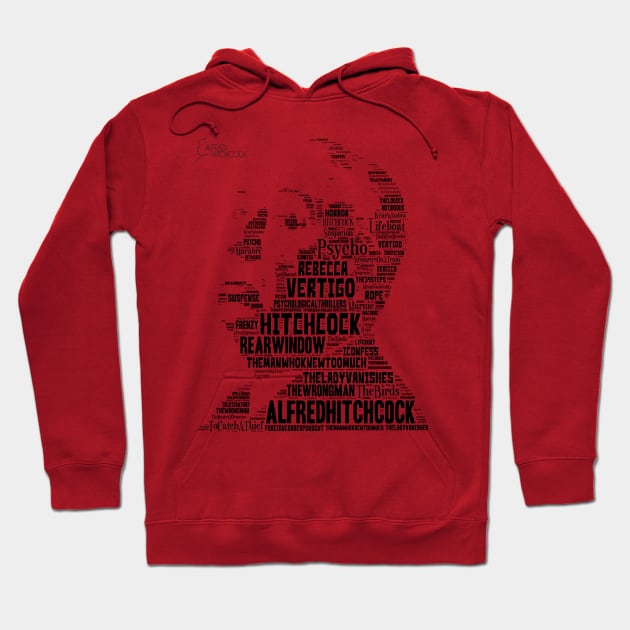 Alfred Hitchcock - In words Hoodie by The Icons 2